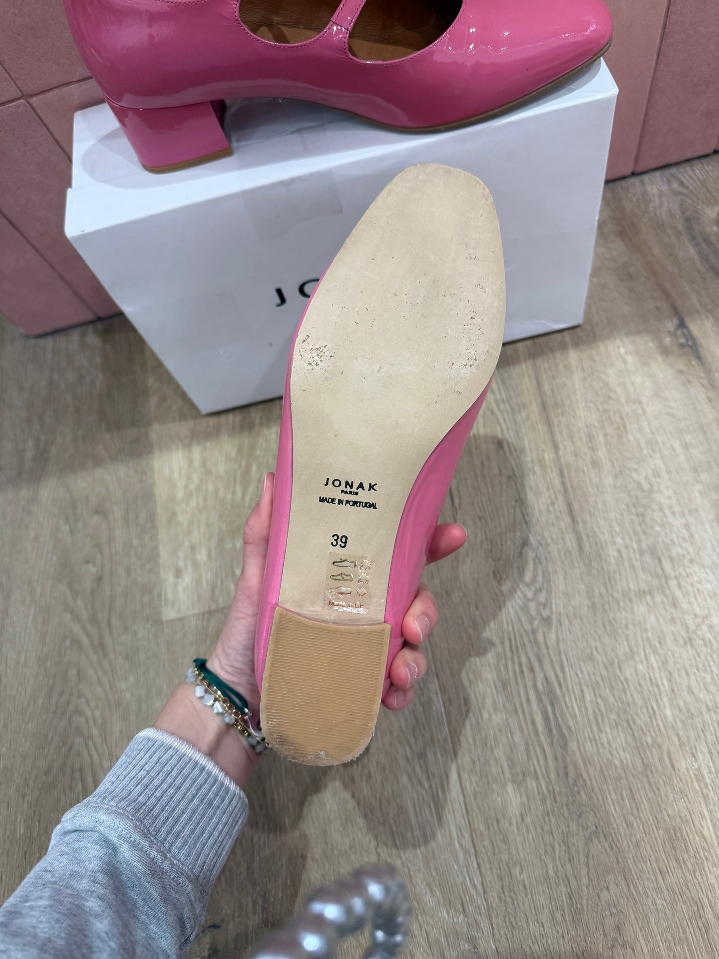 Chaussures babies Jonak cuir T.39
