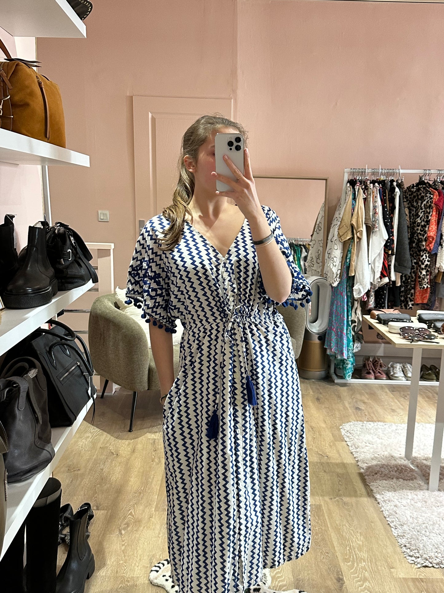 Robe longue maison 123 T.40