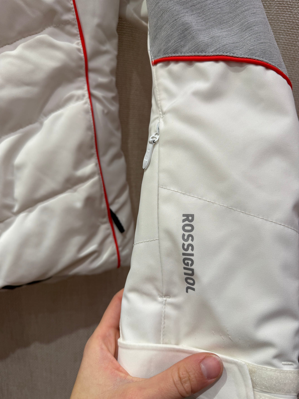 Doudoune Blanc Rossignol T.S