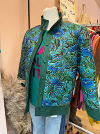 Veste bleue et verte Thai T.36 24/10