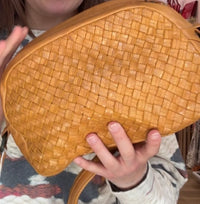 Sac jaune croisé Naterra cuir 07/06