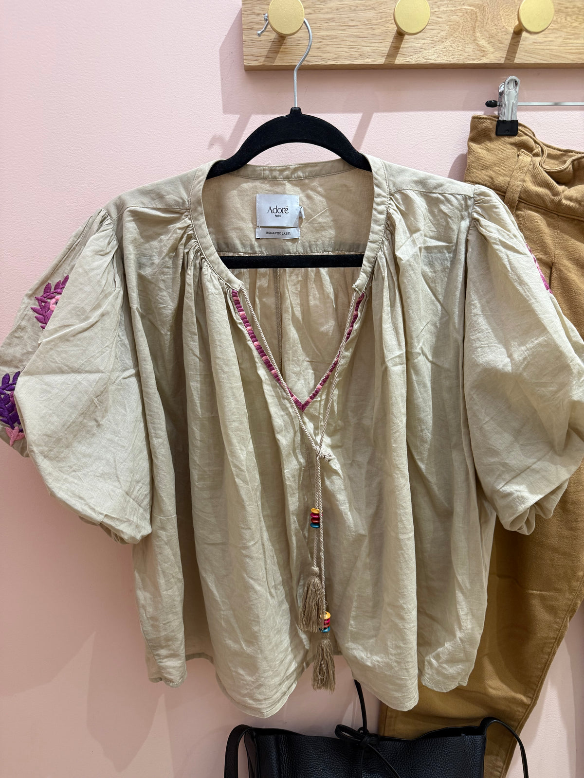 Adore Blouse marron T.M