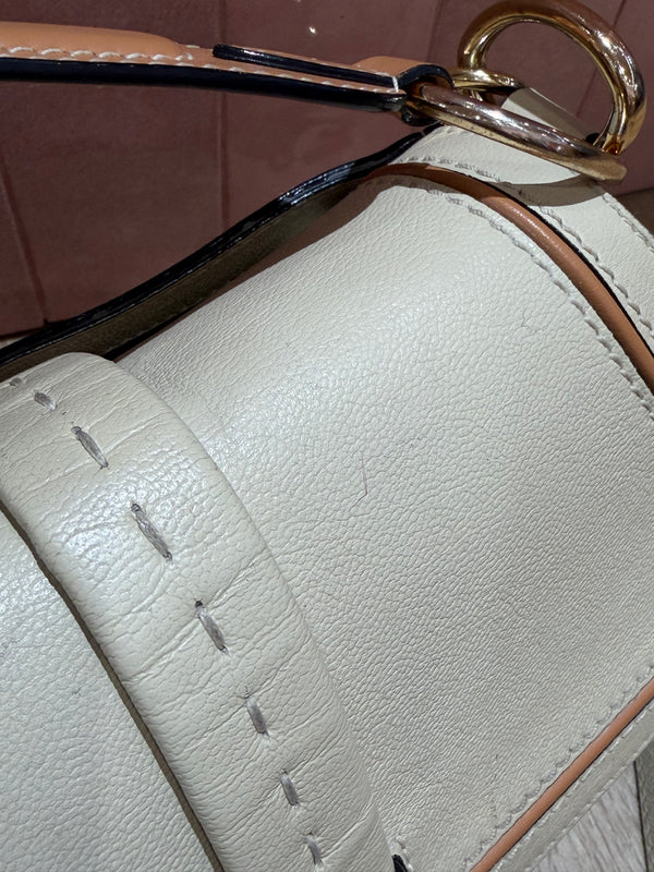 Sac bandoulière beige Lancel 20/10