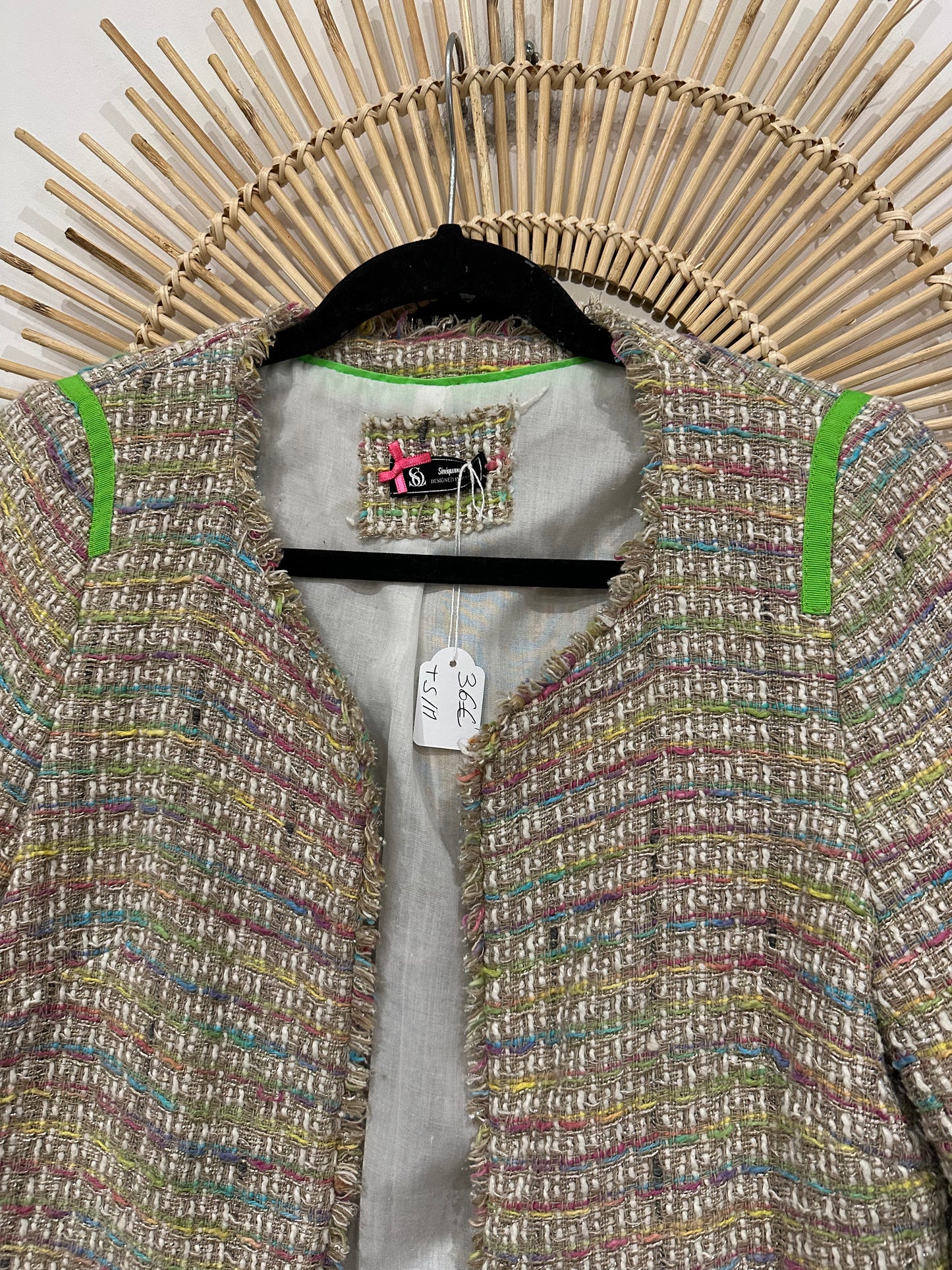 Veste tweed sinequanone T.S/M