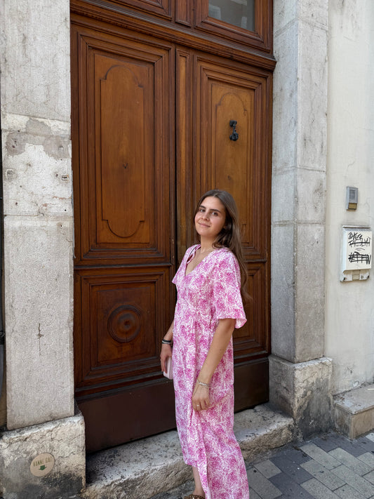 Robe longue maison 123 t.40