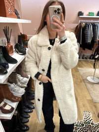 Manteau blanc maison 123 T.36