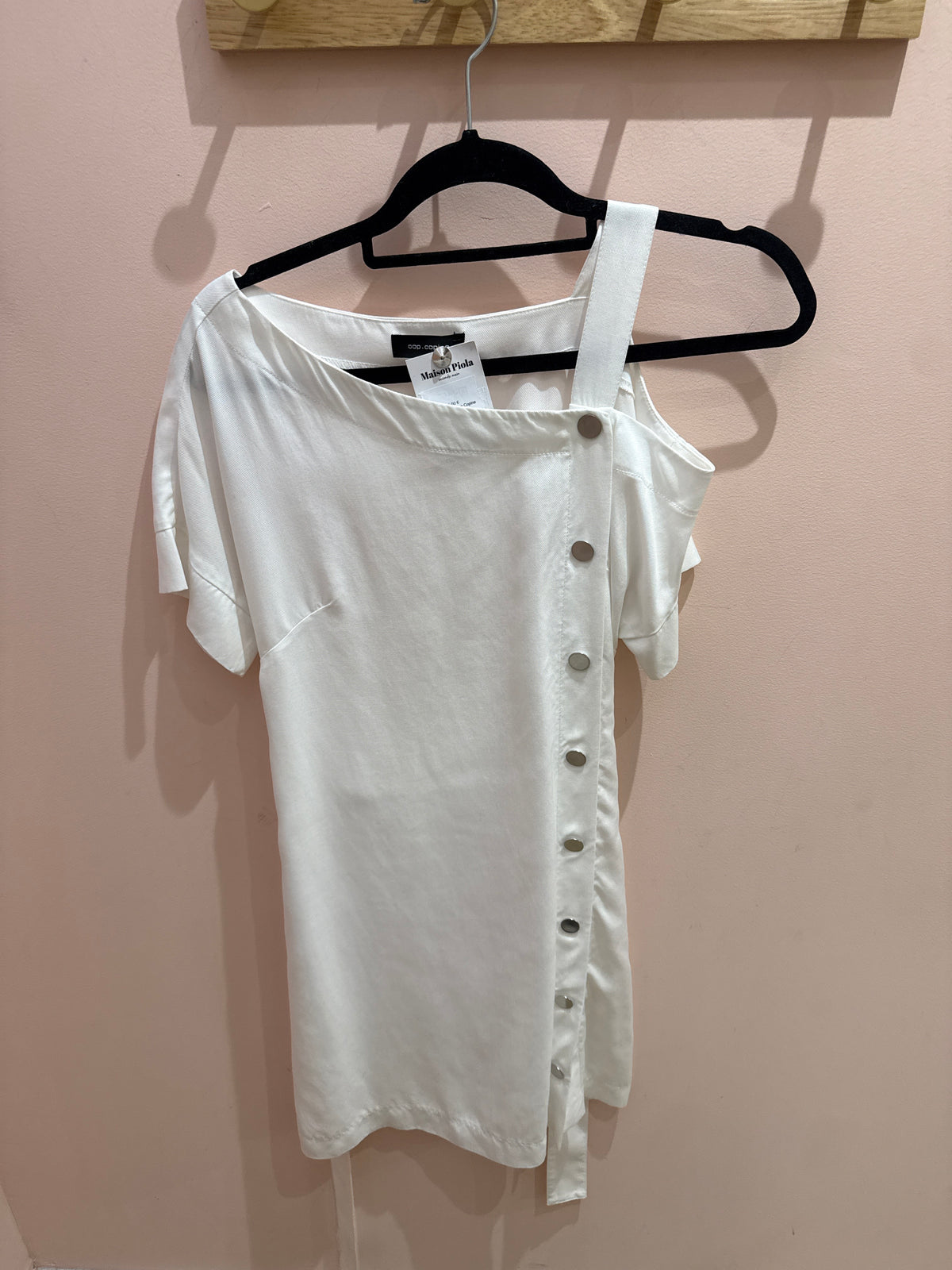 Robe blanche Cop Copine T.38/40