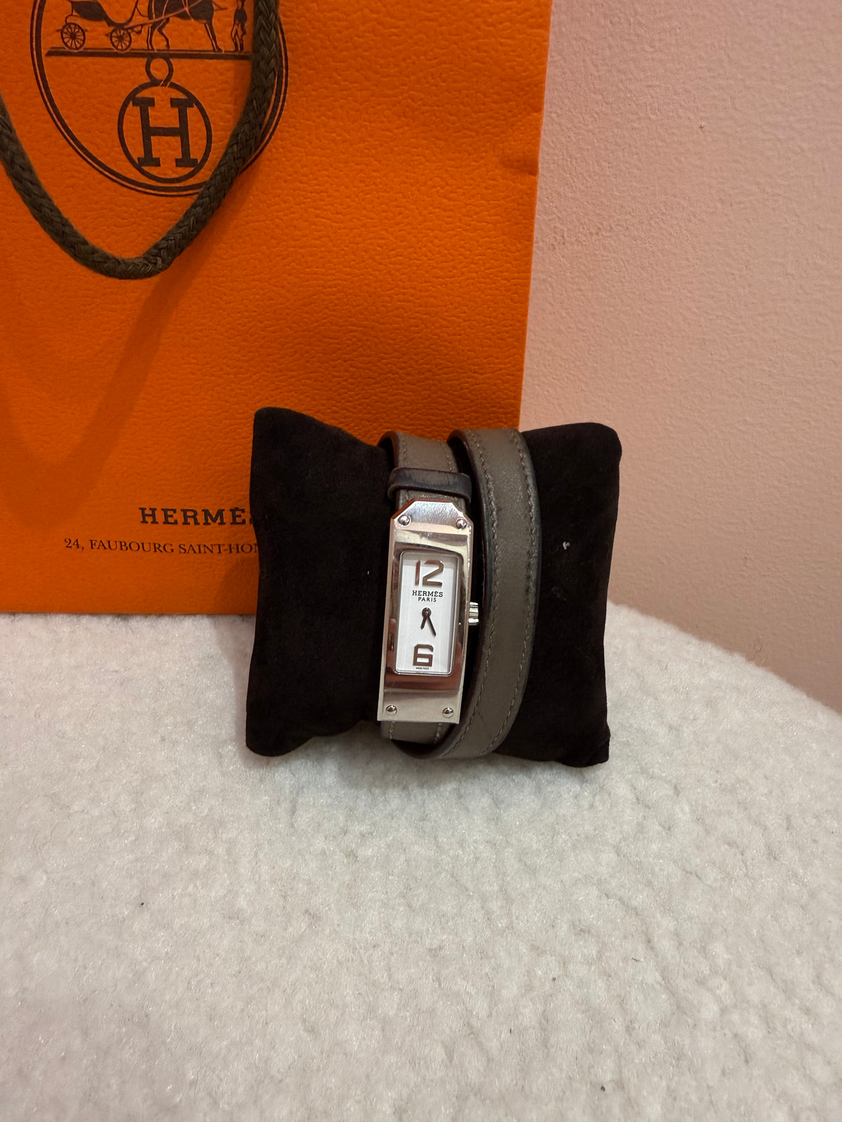 Montre hermes bracelet étoupe