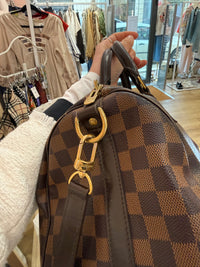 Sac speedy damier ébène Louis Vuitton taille 30