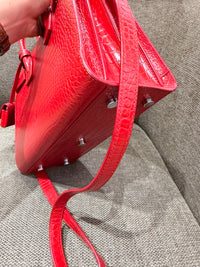 Sac de jour rouge Saint Laurent 09/09