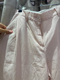 Pantalon Zara rose clair T.38