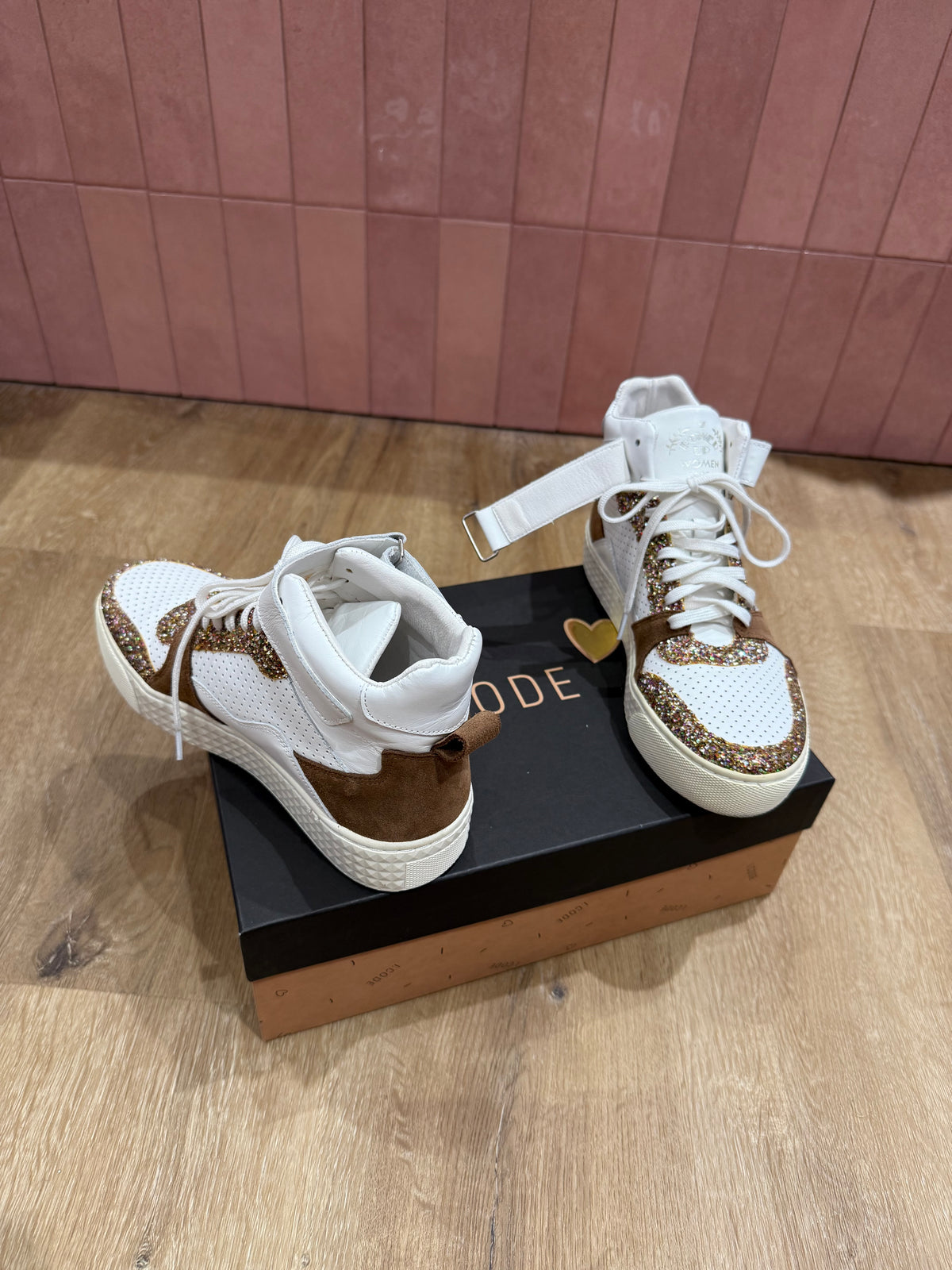 Baskets I.code T.36 cuir