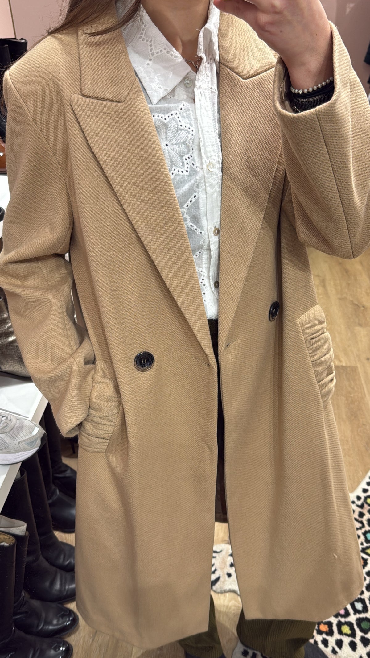 Manteau beige Lovie & Co T.L