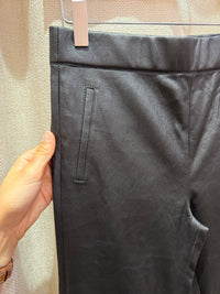 Pantalon en cuir noir Max & moi T.36 29/08