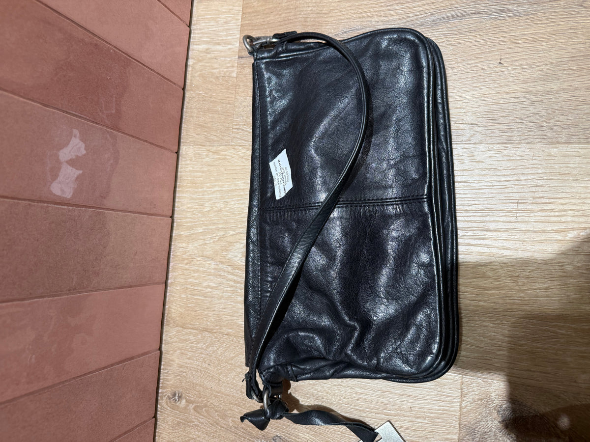 Pochette IKKS cuir argenté T.TU