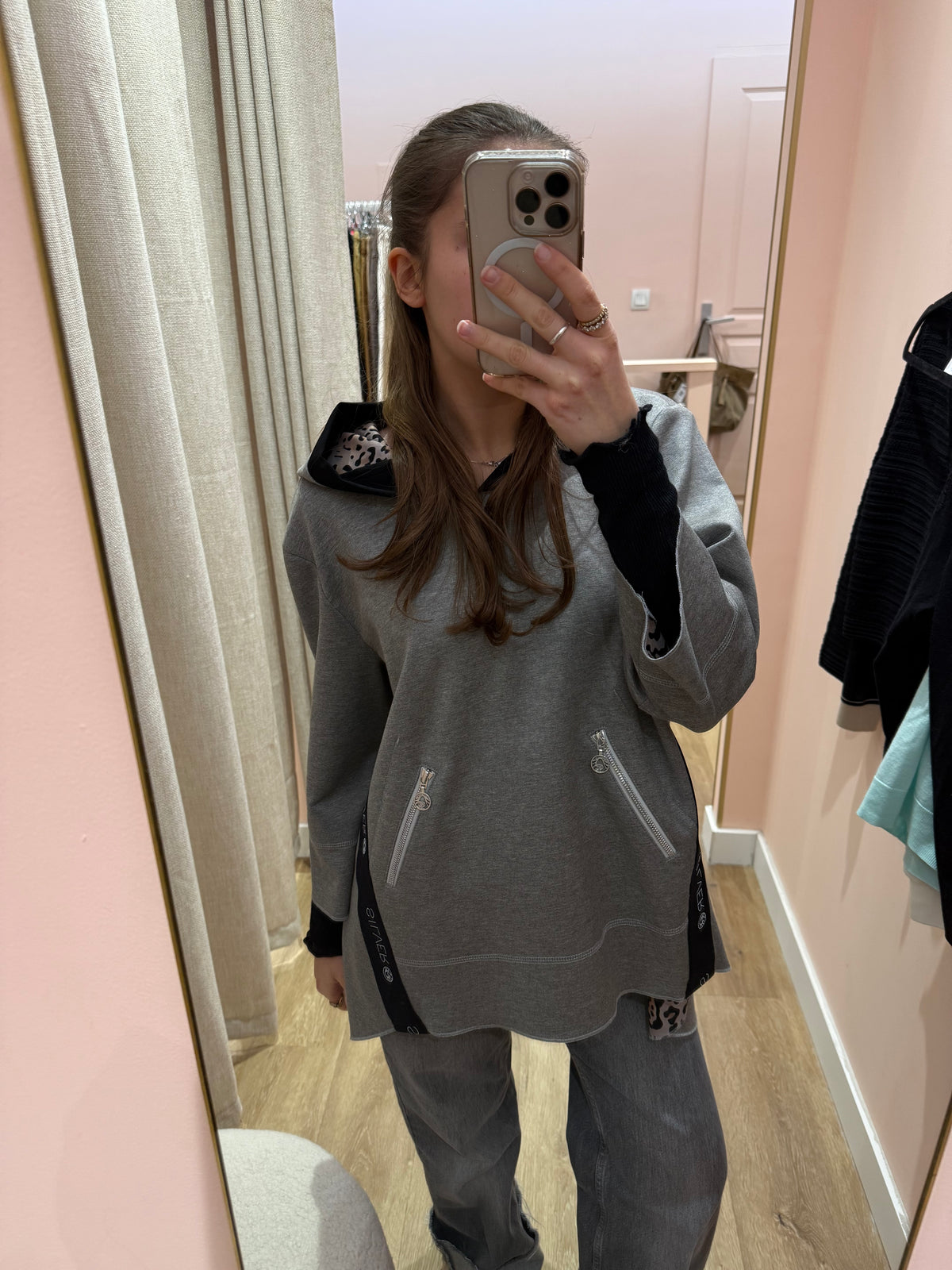 sweat gris sportalm Taille 40