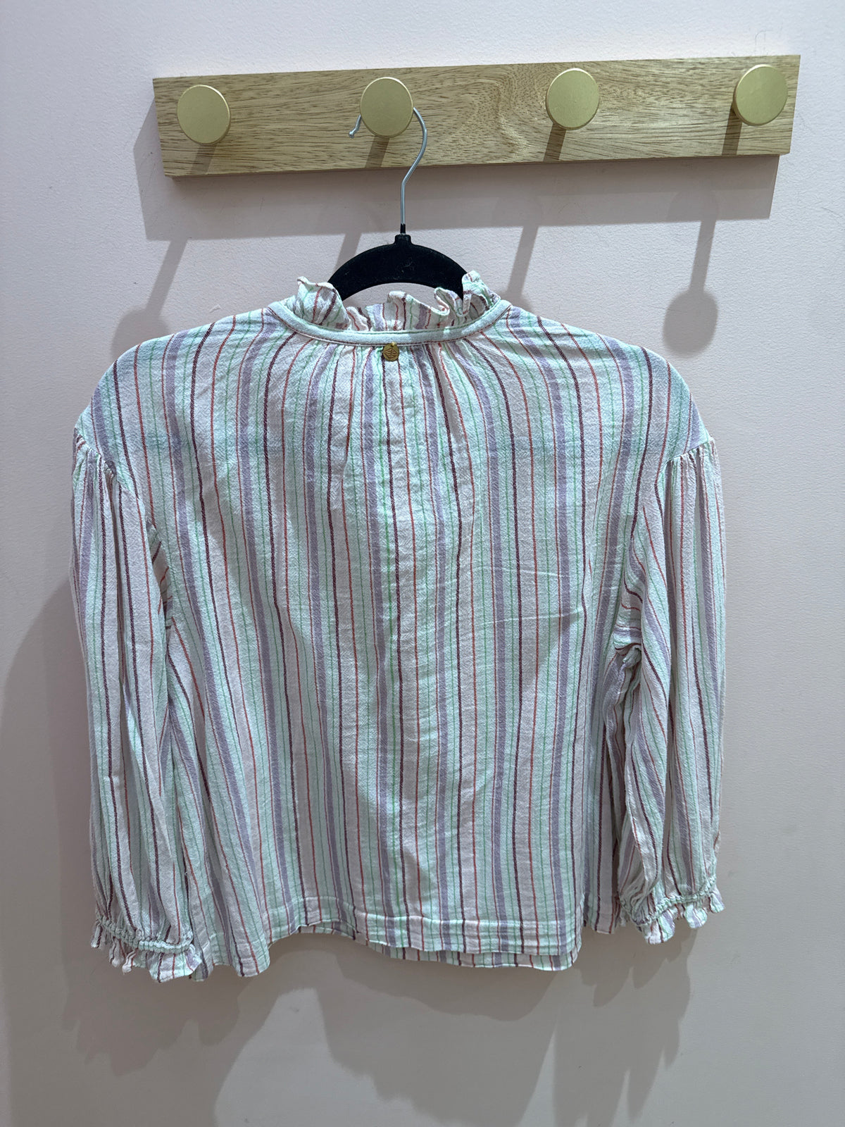Chemise blanche et rayures vertes Antik Batik T.M