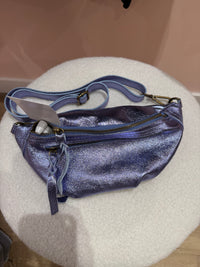 Doris - Violet - Banane violette cuir - T.TU