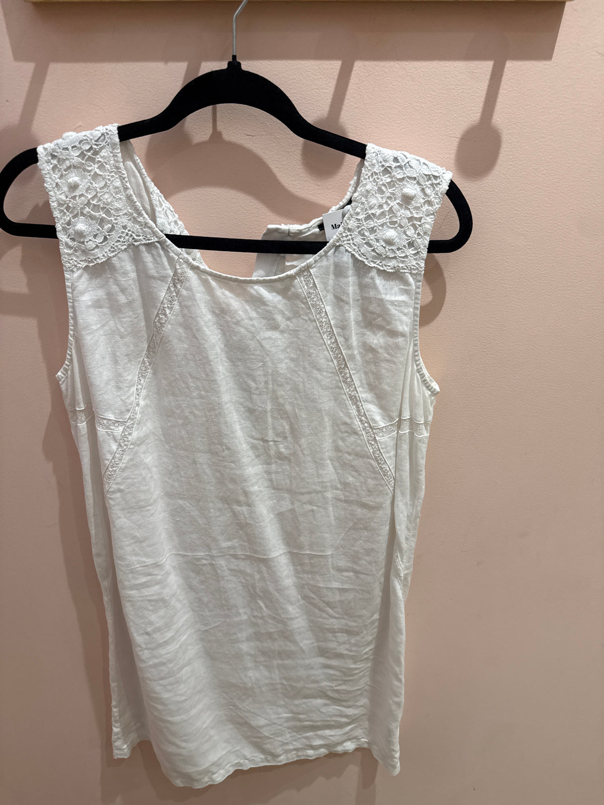 Robe IKKS lin débardeur T.M
