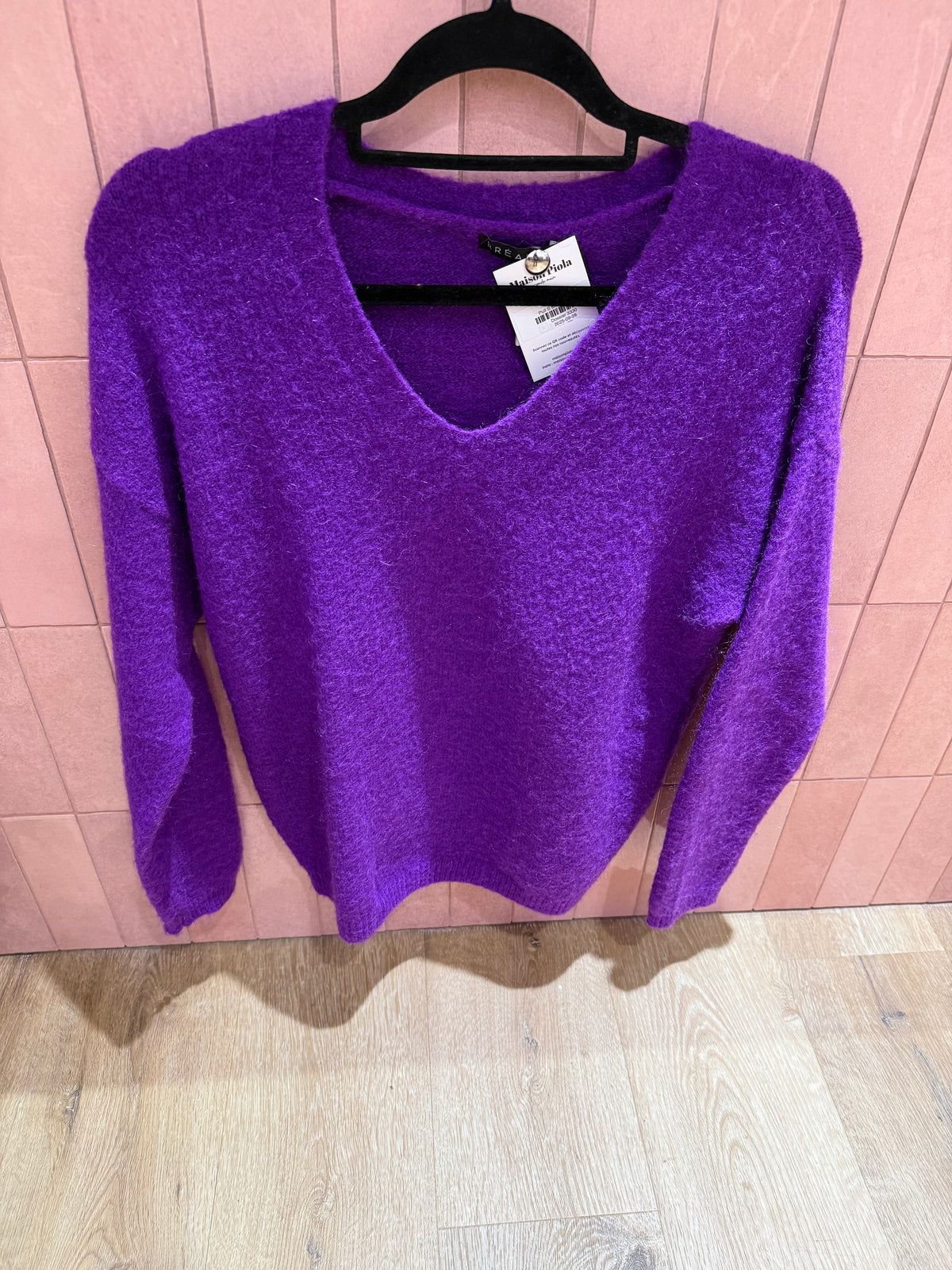 Pull S Bréal Violet
