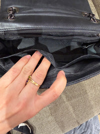 Sac noir en cuir  Longchamp 20/09