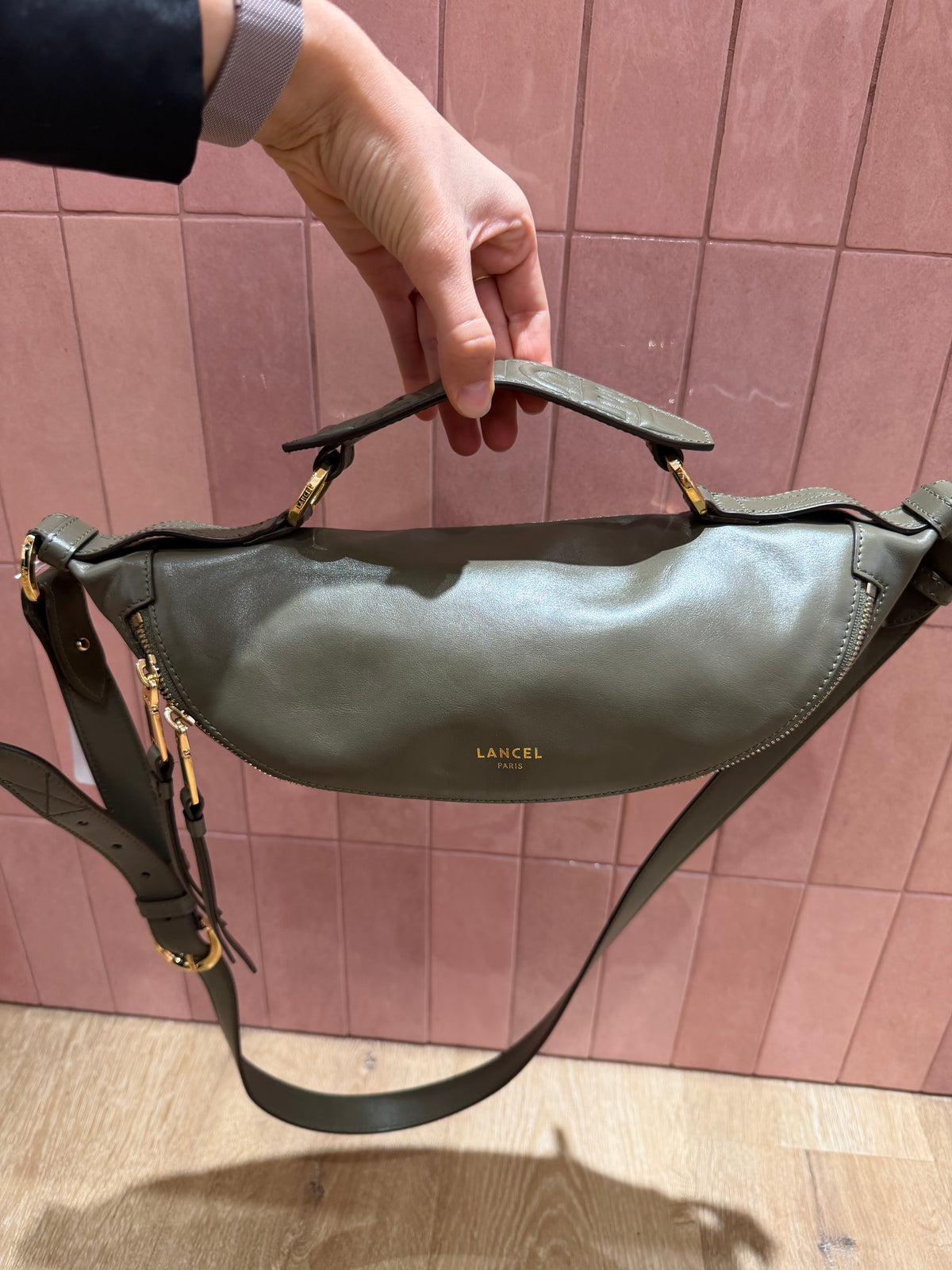 Sac kaki Lancel 15/10