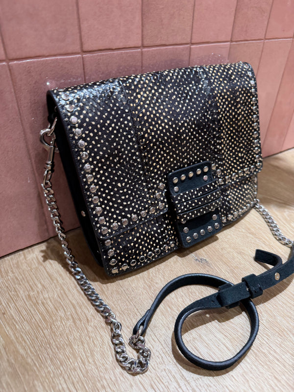 Sac noir et gris Great by sandie en cuir 20/10