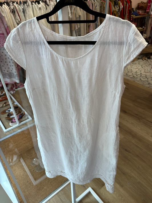 Robe blanche T.U
