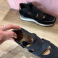 Chaussures ouvertes Adige T.37 cuir