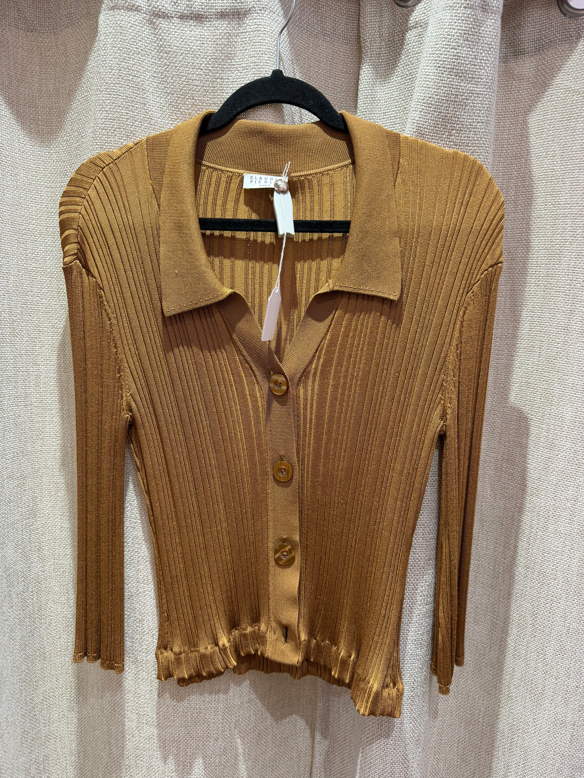Chemise camel Claudie Pierlot - T.S 04/10