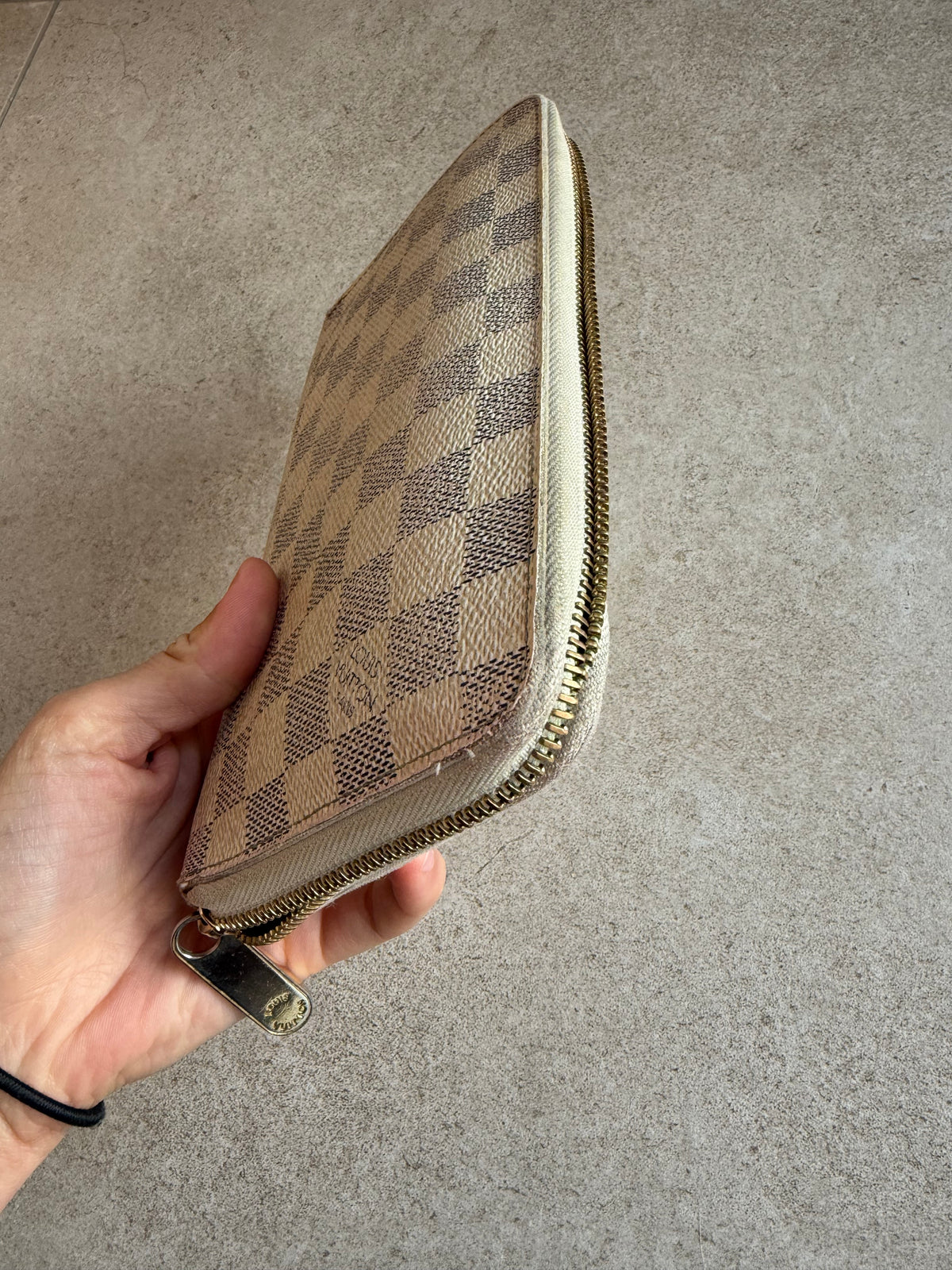 Porte-feuille Louis Vuitton damier azur 13/08