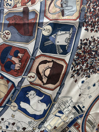 Foulard en soie Longchamp