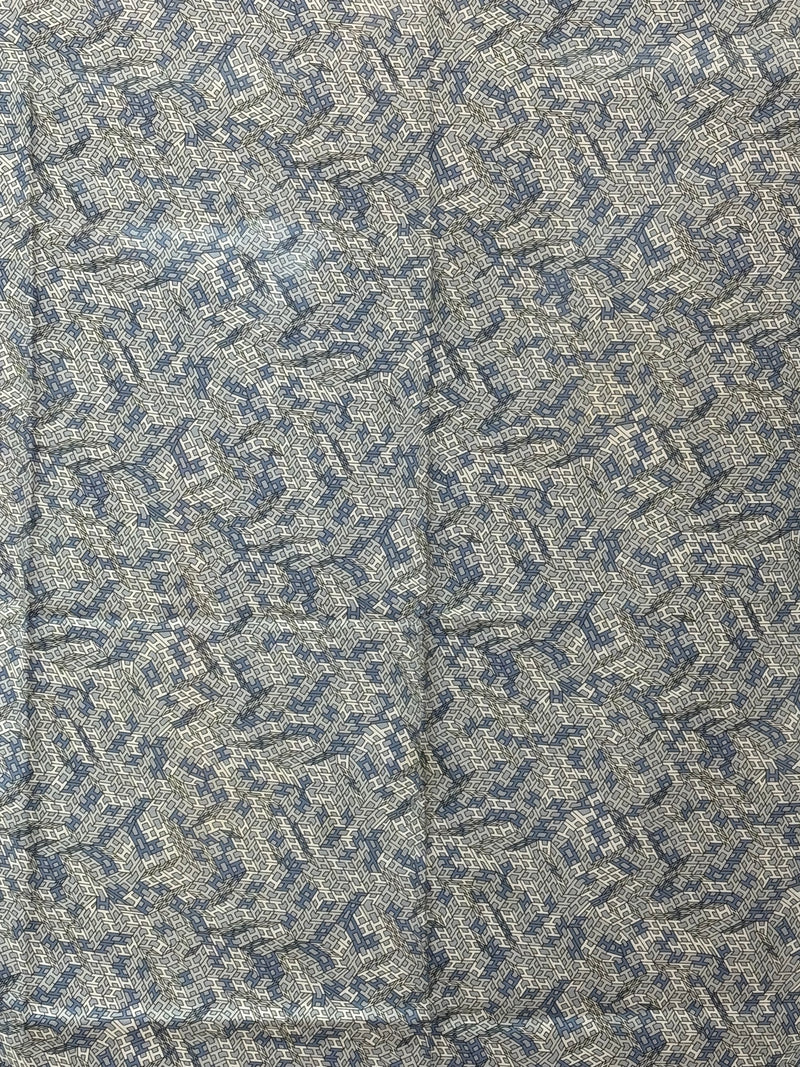 Foulard Hermès H soie + boîte