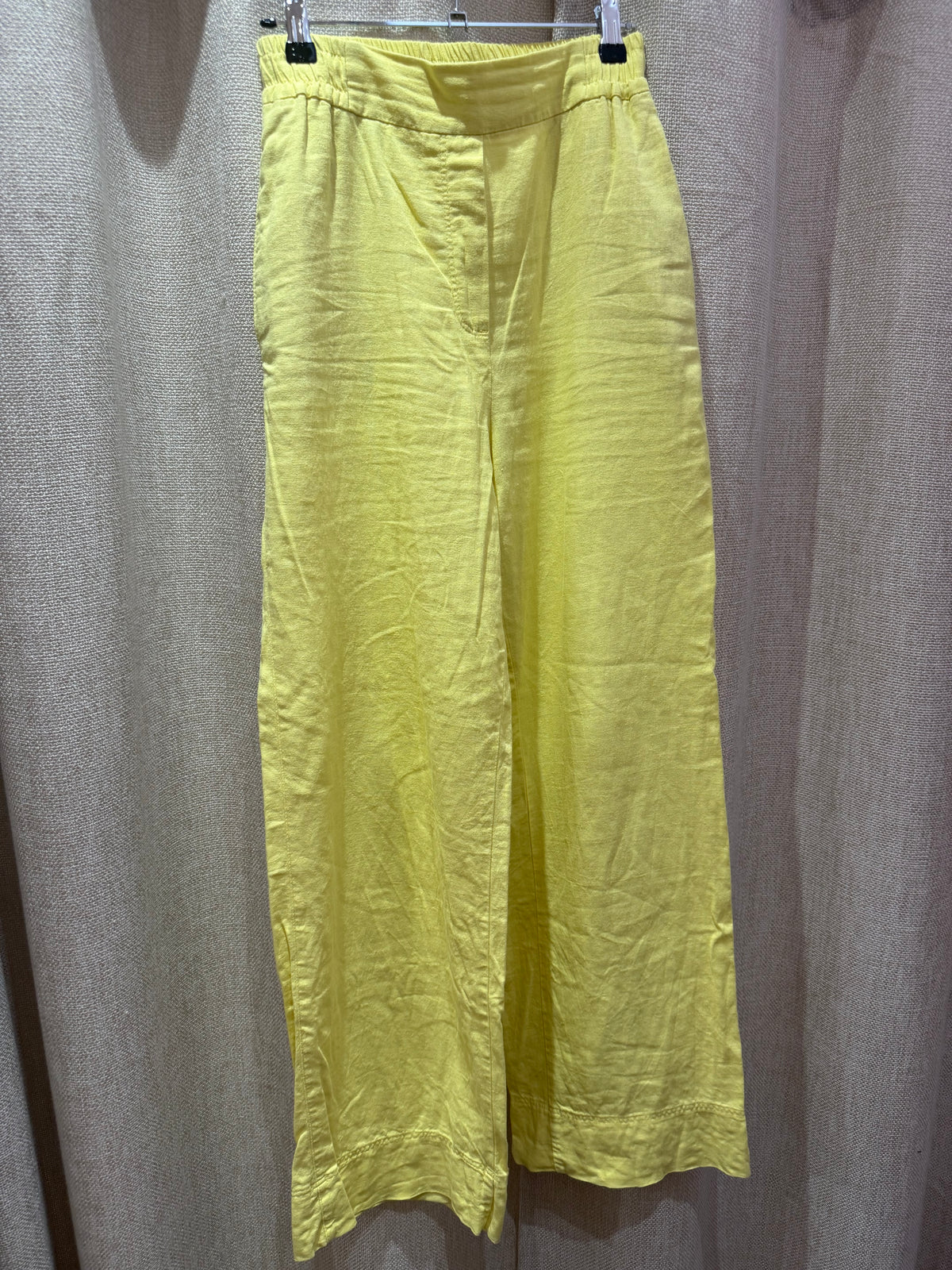 Pantalon Zara jaune T.XS
