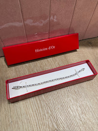Bracelet histoire d’or en argent