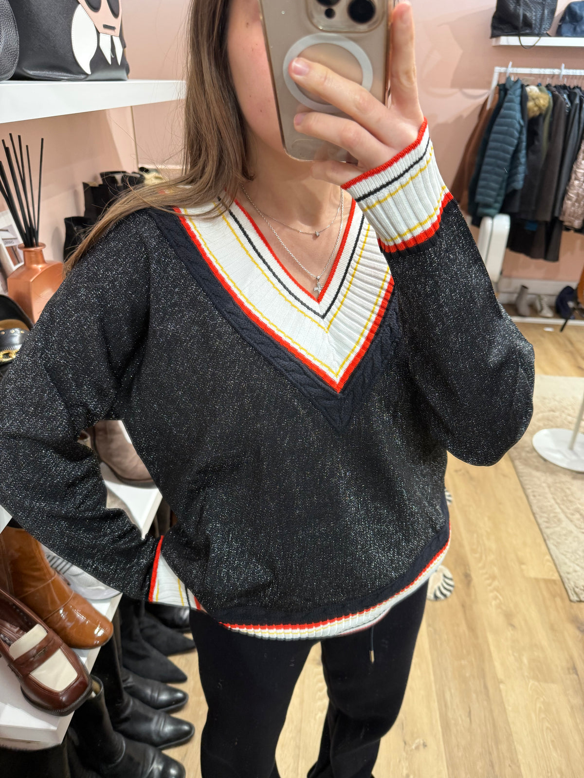 Pull gris Pinko T.M