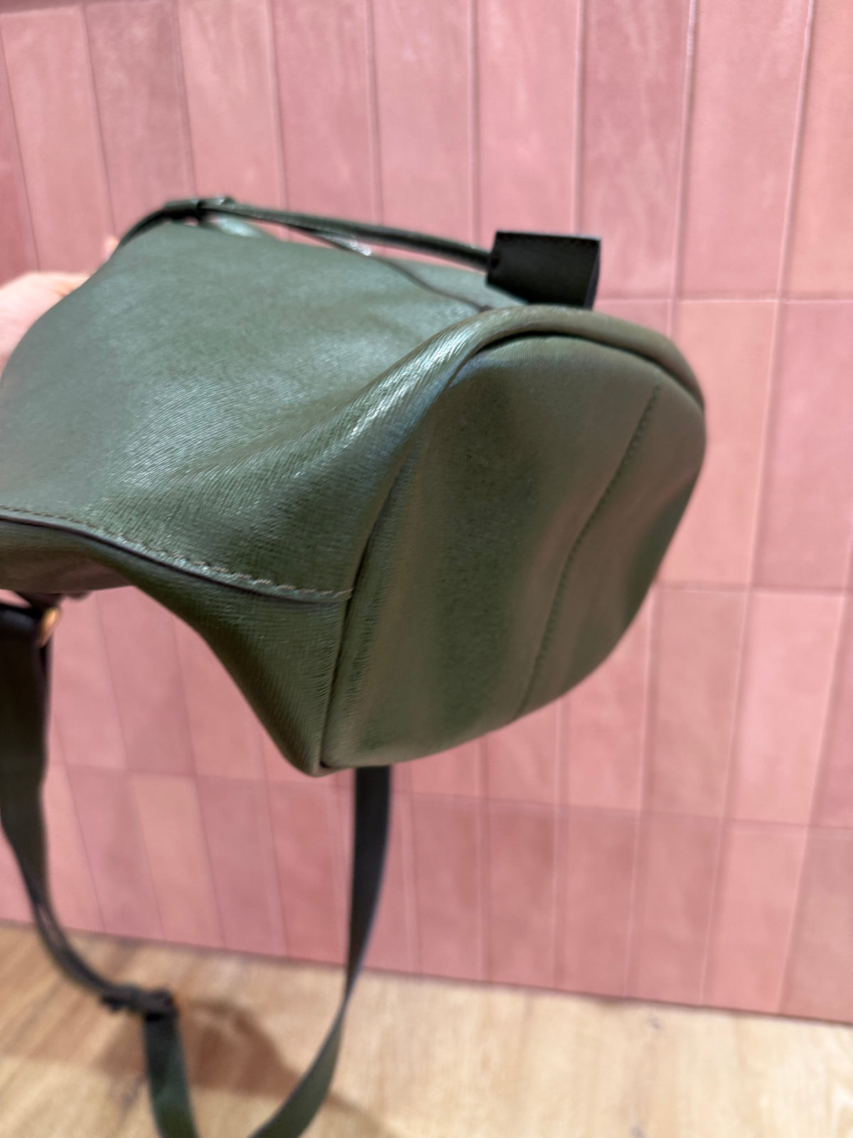 Mac Douglas Sac Vert cuir 12/07