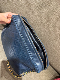 Sac Chanel caméra bleu nuit 23/09
