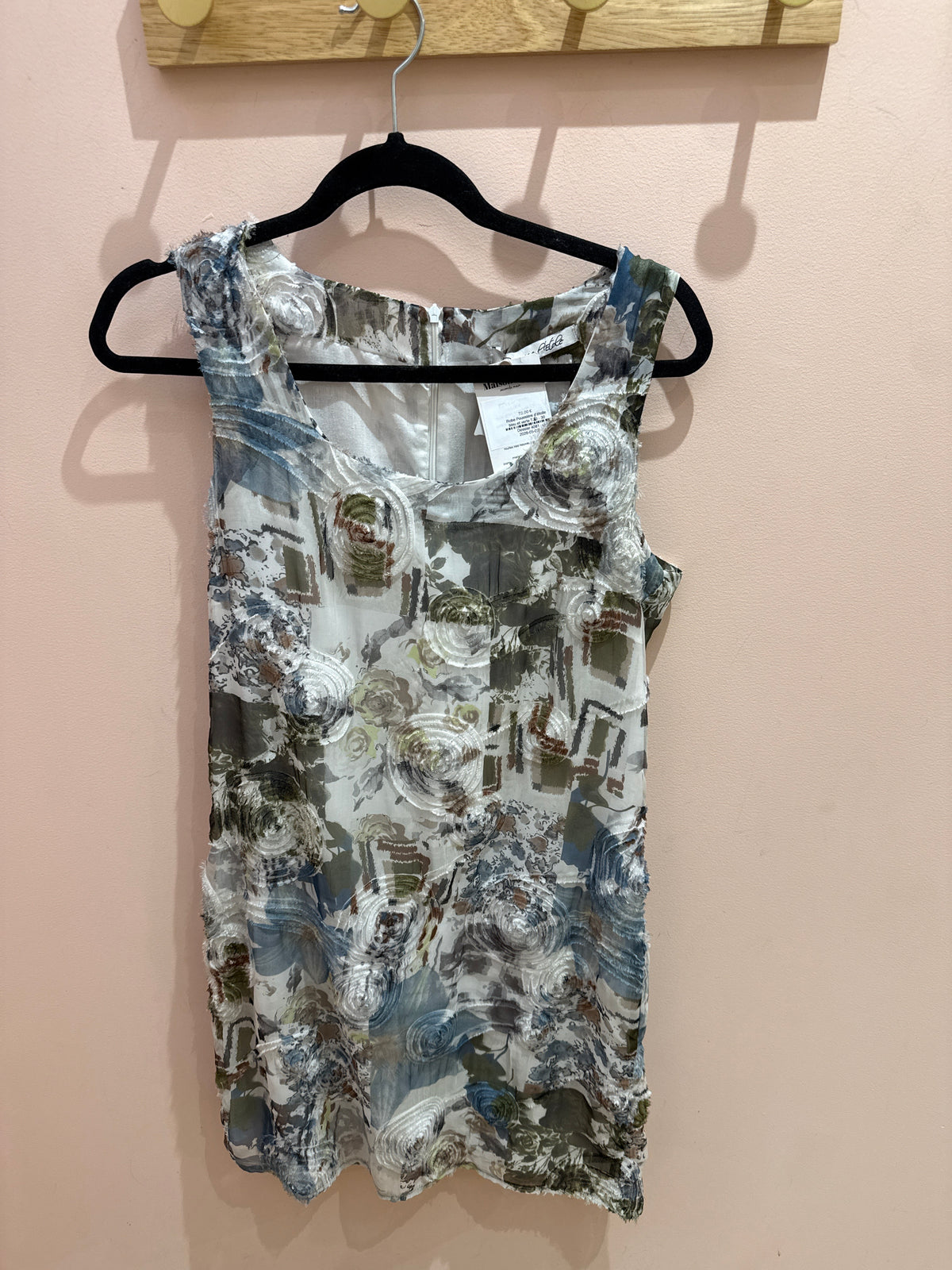 Robe Poussière d’étoile bleu et verte T.30