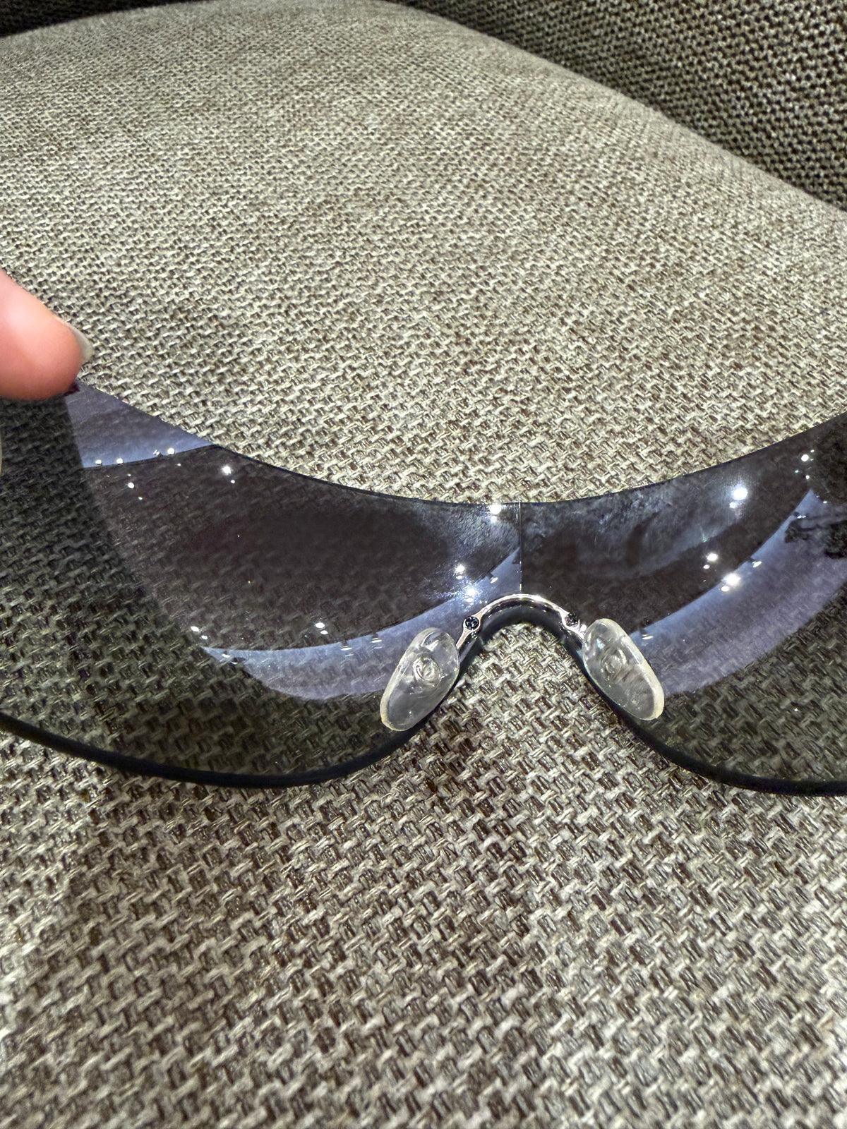 Lunettes blanches Chanel 20/09