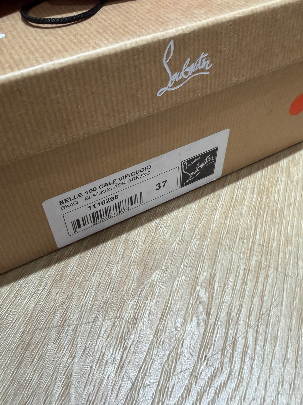 Bottines à talons Louboutin T.37 29/09