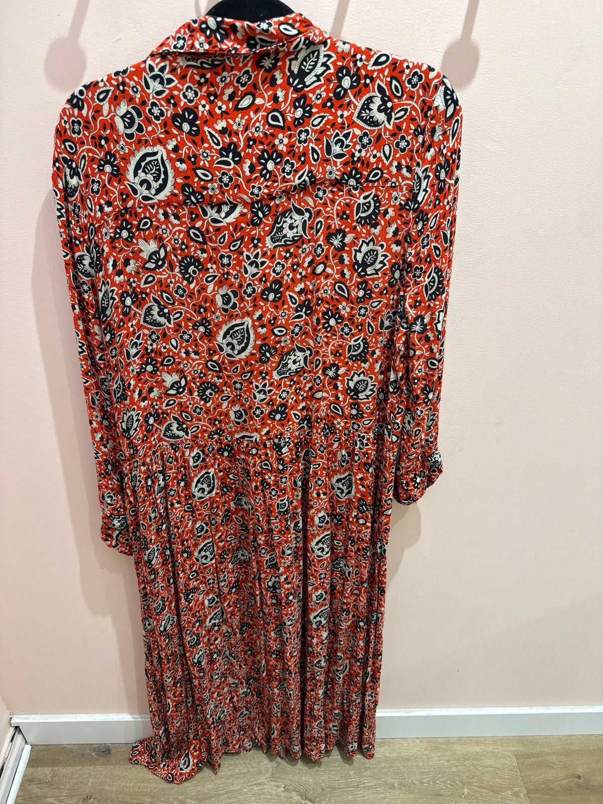 Robe HOD rouge et noir T.M