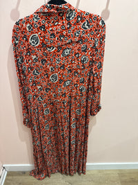 Robe HOD rouge et noir T.M