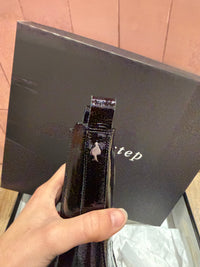 Bottines noires brillantes neuves T.36 One Step