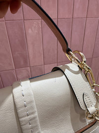 Sac beige Lancel