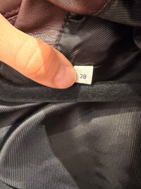 Veste en cuir cerise Claudie Pierlot T.38 23/10