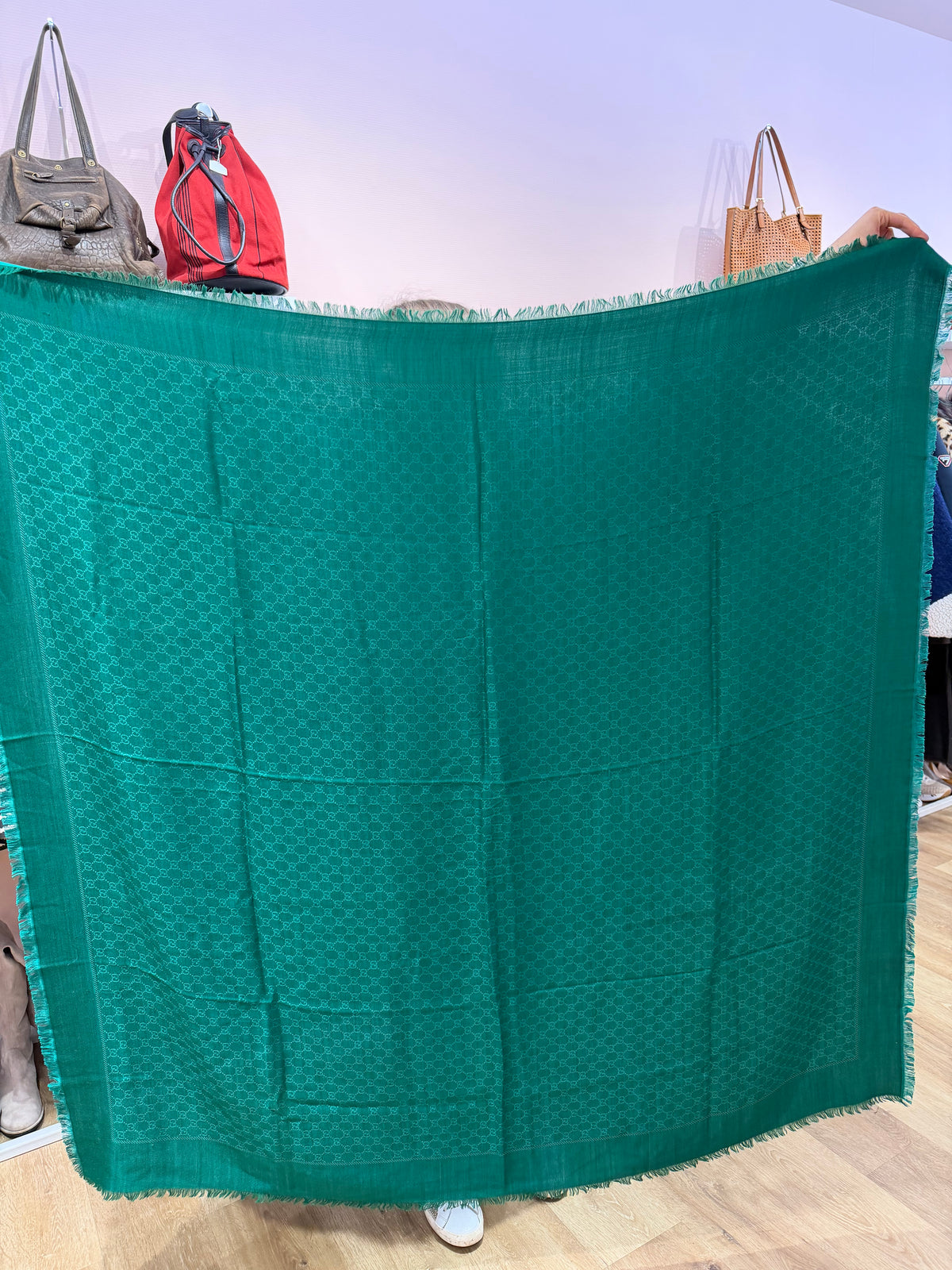 Étole verte Gucci 20/10