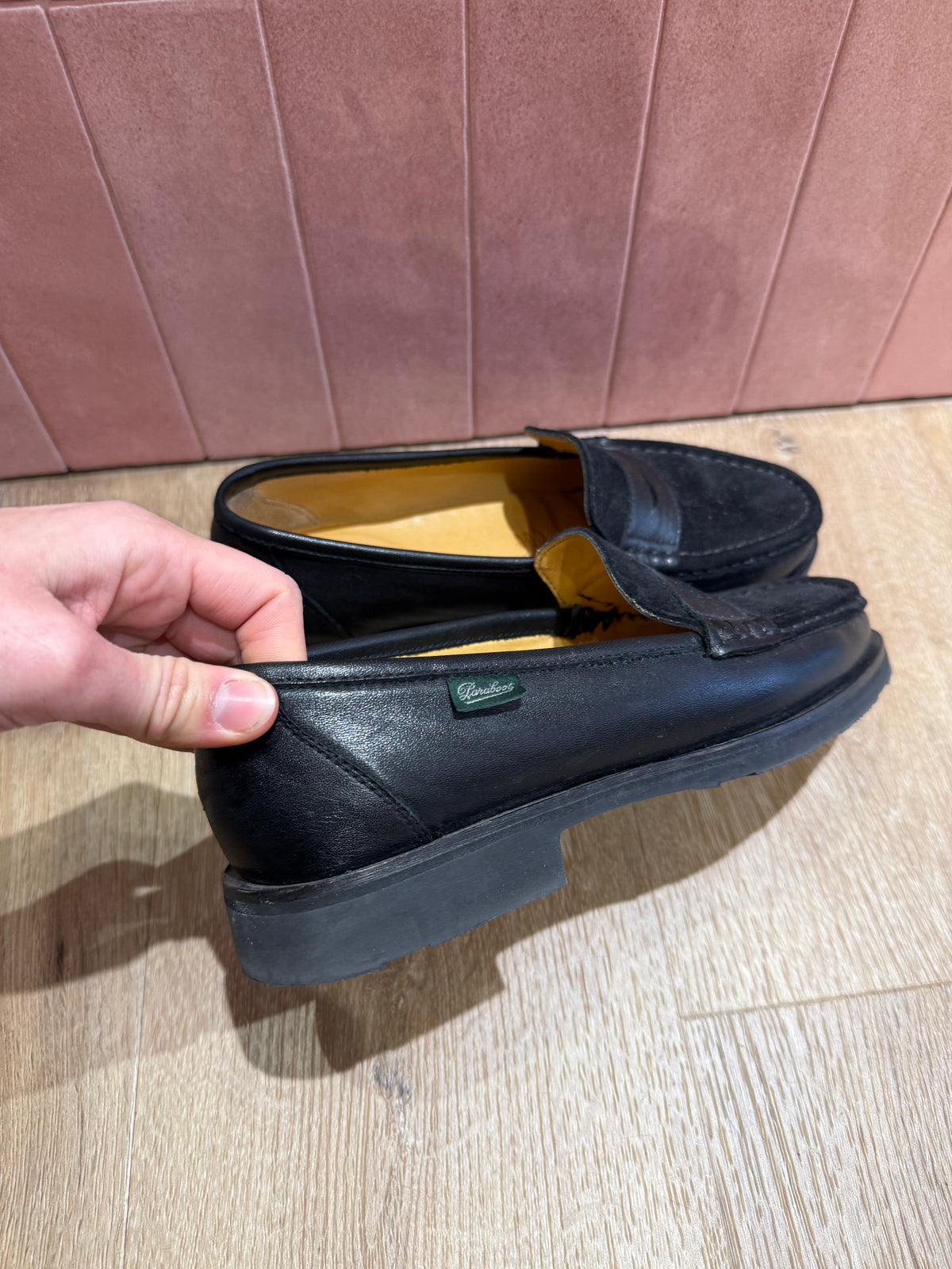 Mocassins Paraboots noirs taille 37