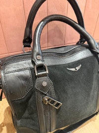 Sac noir Zadig & voltaire en cuir 01/08