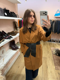 Trench Ba&sh Marron avec ceinture T.M/L 08/09
